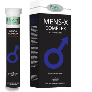 Power Health Mens-X Complex Testosteronverhogend Supplement 32 tabbladen eff Citroen