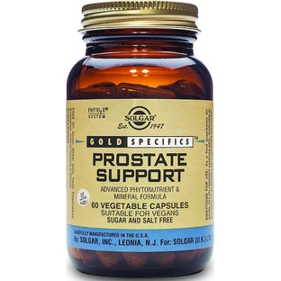 Solgar Prostaat Ondersteuning Speciaal Dieetsupplement 60 plantaardige capsules