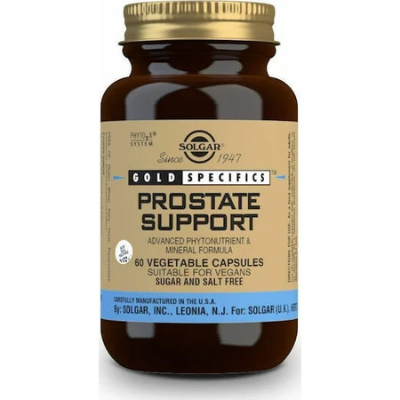 Solgar Prostaat Ondersteuning Speciaal Dieetsupplement 60 plantaardige capsules