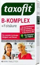 Taxofit B-Complex Forte + Folic Acid Vitamin for Energy, Immune & Nervous System Strengthening 40 Tablets