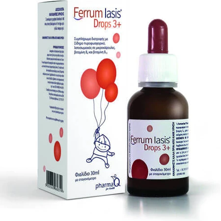 PharmaQ Ferrum Iasis Iasis-Tropfen 3 + Eisen 30ml