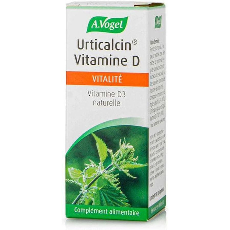 A.Vogel Urticalcin Urticalcin Vitamin D Vitamin zur Stärkung des Immunsystems & Gesundheit der Eier 180 Tabletten
