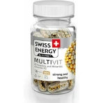 Swiss Energy Multivit Multivitaminas para aumentar la energía y el sistema inmunitario 30 cáps.