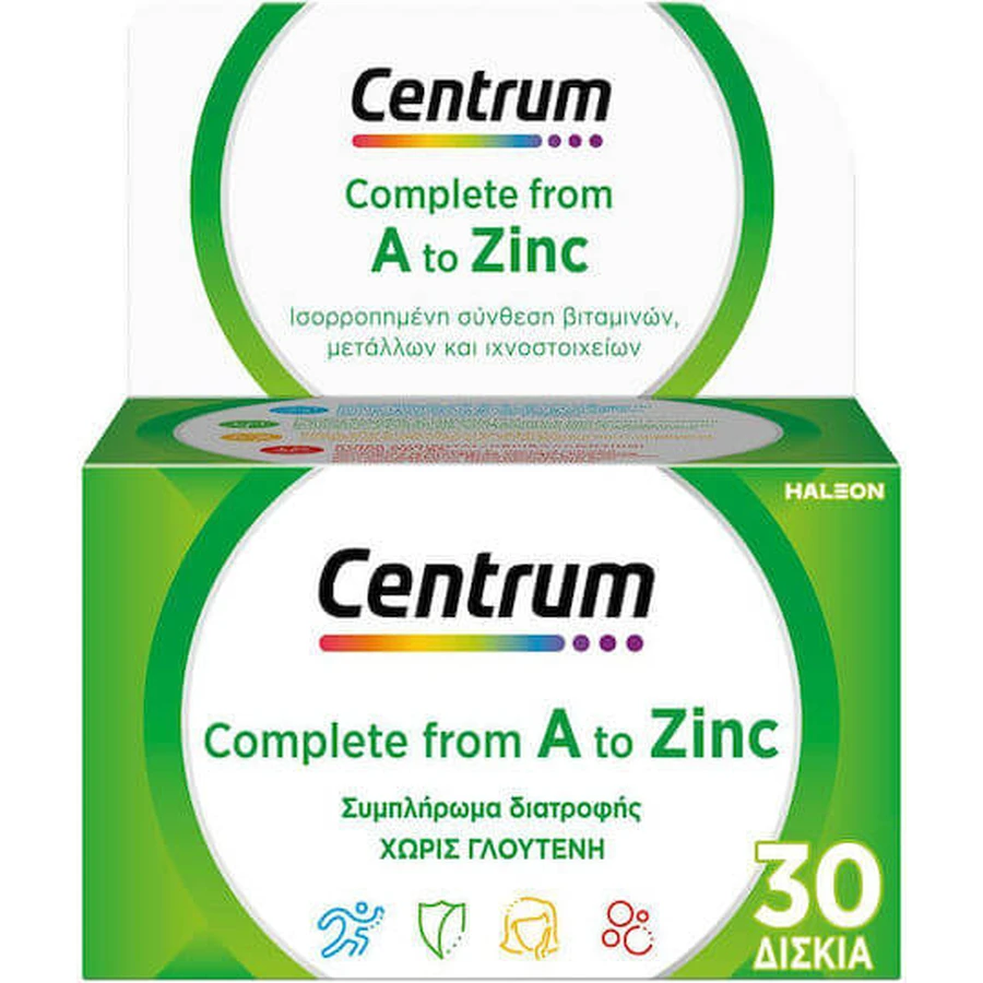Centrum Multivitamin for Orange Skin 30 Tablets