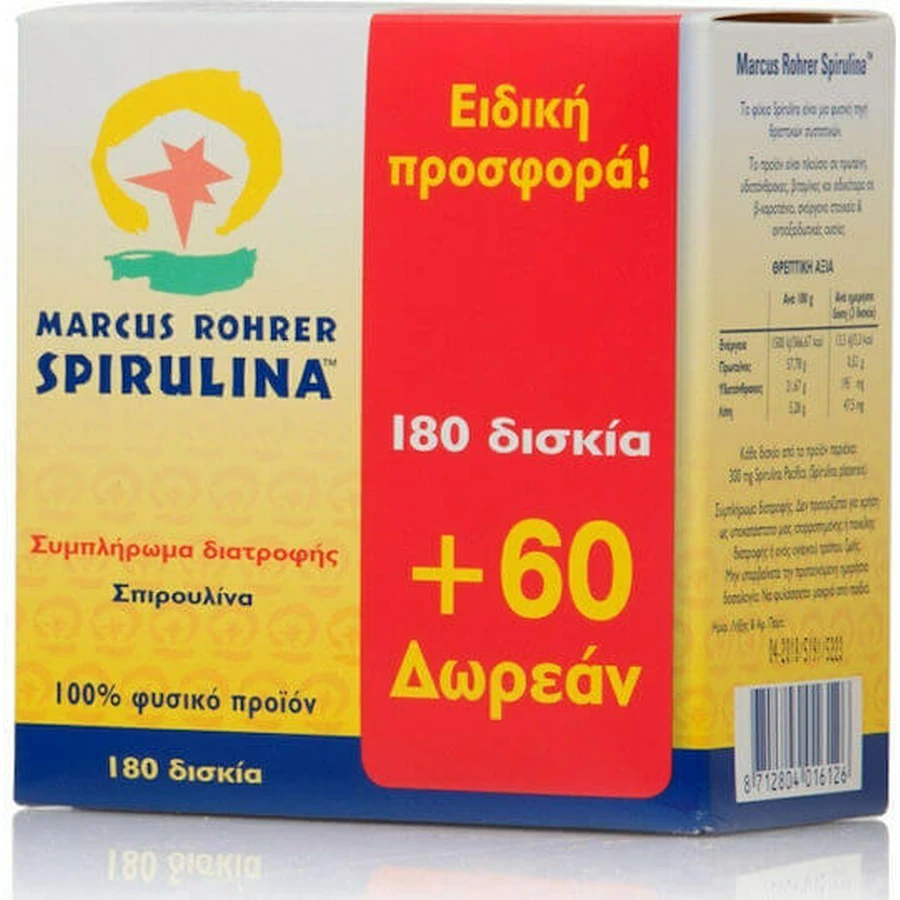 Marcus Rohrer Spirulina 240 bestanden