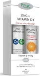 Power Of Nature 500mg 2UI Zink plus Vitamin D3 20 Tabletten Brause & Vitamin C 500mg 20 Tabletten Brause