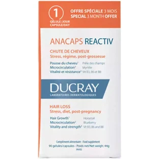 Ducray Anacaps Anacaps Reactiv Spezielles Nahrungsergänzungsmittel 90 Kapseln