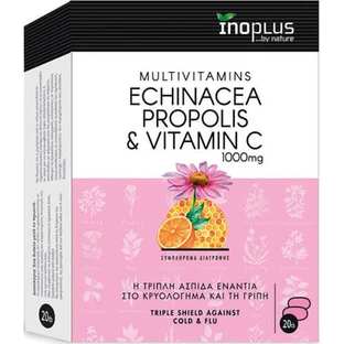 Ino Plus Echinacea Propolis & Vitamin C 20 Tabletten