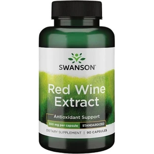 Swanson Rode Wijn Extract 500mg 90 caps