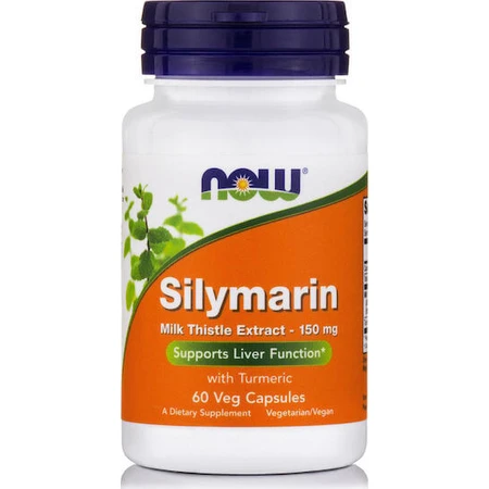 Now Foods Silymarin Milk Thistle Extract 60 gélule végétale