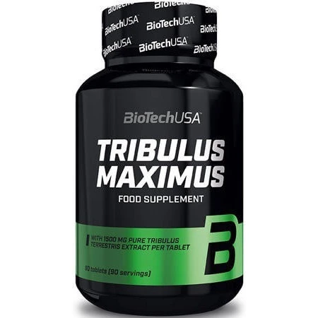 Biotech USA Tribulus Maximus 1500mg Libido y Testosterona Suplemento 90 tabs