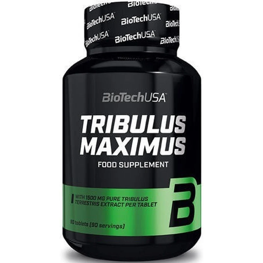 Biotech USA Tribulus Maximus 1500mg Libido y Testosterona Suplemento 90 tabs