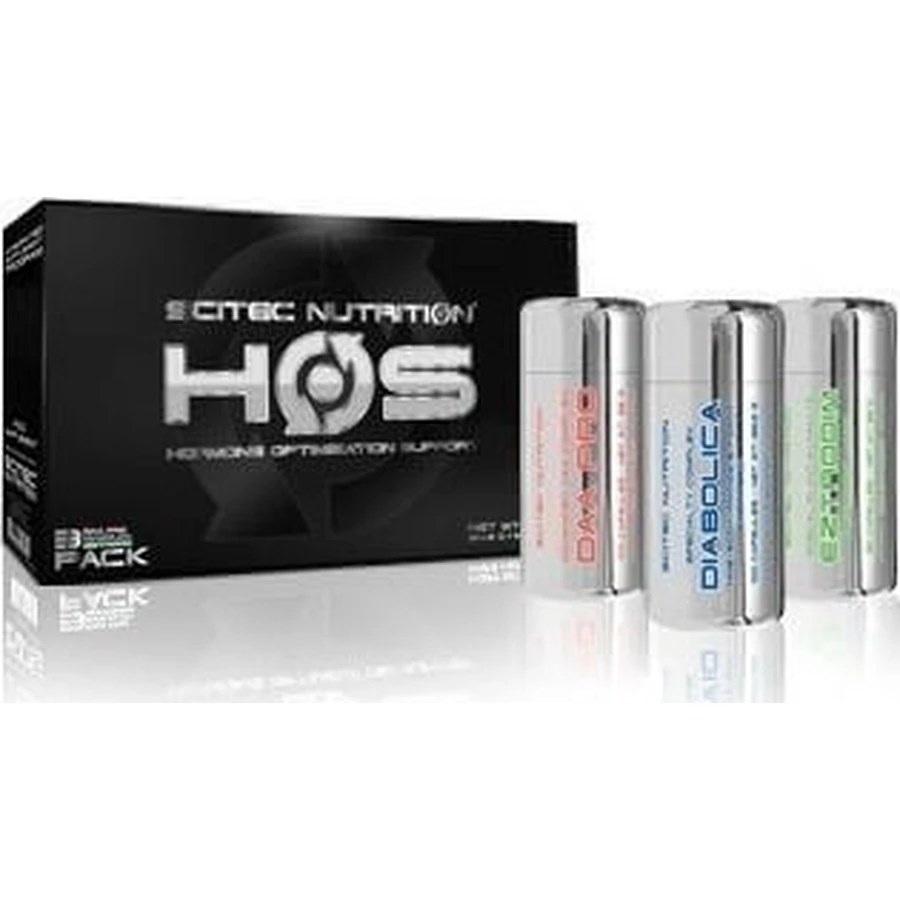 Scitec Nutrition H.O.S Triple Pack Training & Testosteronverhogend Supplement 250 caps