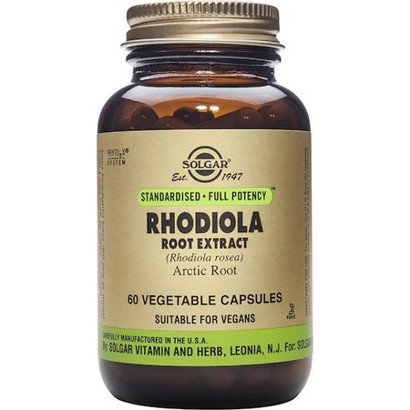 Solgar Rhodiola-Wurzel-Extrakt 60 pflanzliche Kapseln