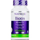 Natrol Biotin Vitamin for Hair, Skin & Nails 10000mcg 100 caps