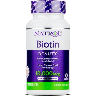 Natrol Biotine Vitamine voor haar, huid en nagels 10000mcg 100 caps