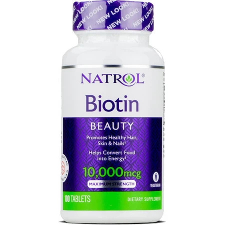Natrol Biotine Vitamine voor haar, huid en nagels 10000mcg 100 caps