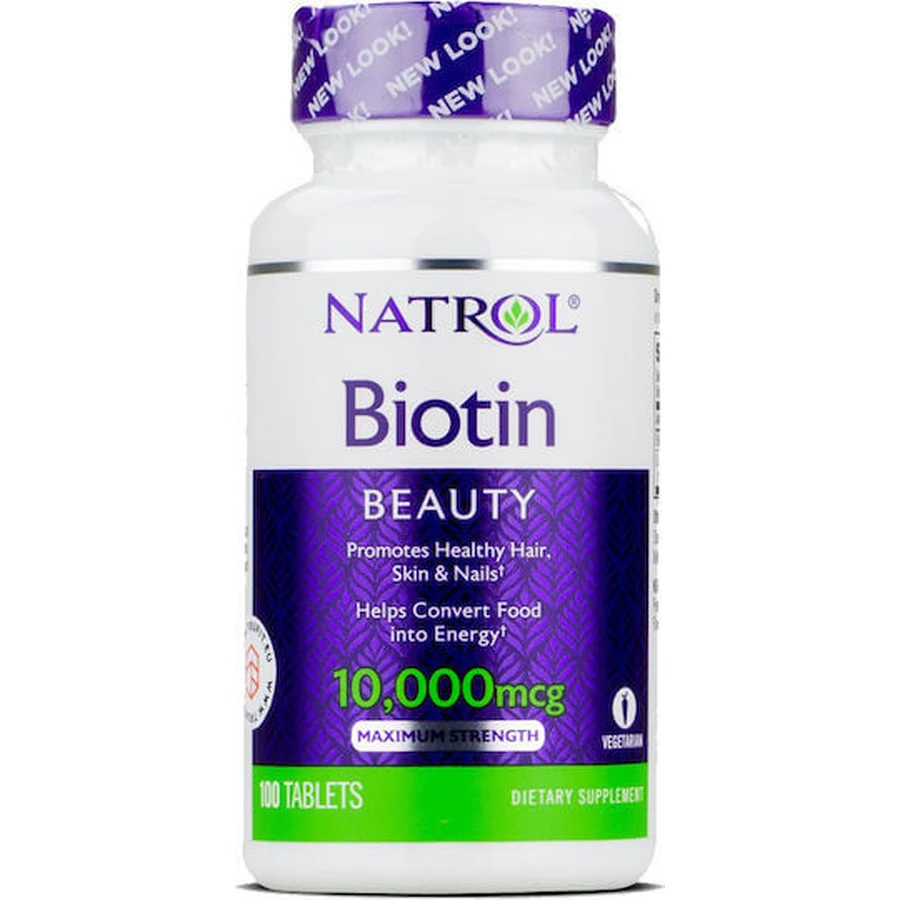 Natrol Biotine Vitamine voor haar, huid en nagels 10000mcg 100 caps