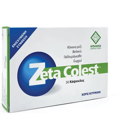 Erbozeta Zeta Colest Speciaal Voedingssupplement 30 caps