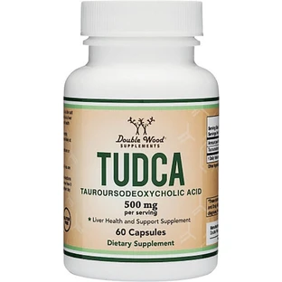Double Wood TUDCA 500mg Voedingssupplement Speciaal 60 caps