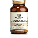 Bio Tonics Condroitina, Msm, H.a. Glucosamina Hcl, Colágeno II 1045mg Suplemento para la salud de articulaciones y huesos 60 cáps.