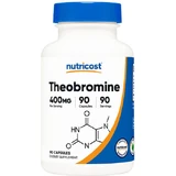 Nutricost Theobromin 400mg Gedächtnis Ergänzung 90 Kapseln