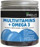 Ino Plus Multivitamins + Omega 3 Multivitamin for Energy &amp; Immune System Strengthening 60 jelly candies