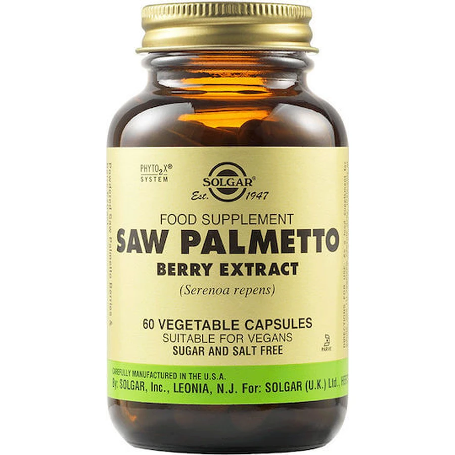 Solgar Saw Palmetto Berry Extract 60 caps