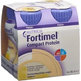 Nutricia Fortimel Fortimel Proteína Compacta Complemento Alimenticio Especial 4 x 31ml Vainilla