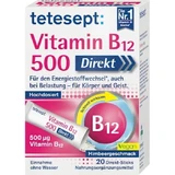 Tetesept Vitamin B12 500 Vitamin for Nervous System Health 20 sachets