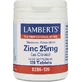 Lamberts Zinc (as Citrate) 25mg 120 tablets