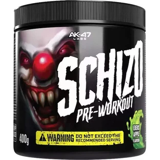 AK-47 Labs Schizo Schizo Pre Workout Pre Workout Supplement 400gr Apple of Eden