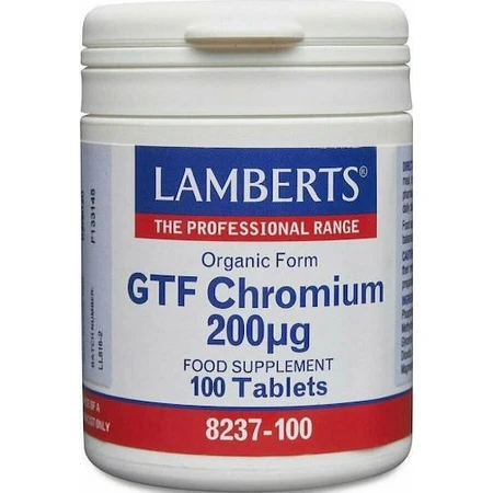 Lamberts GTF Chromium 100 Tablets
