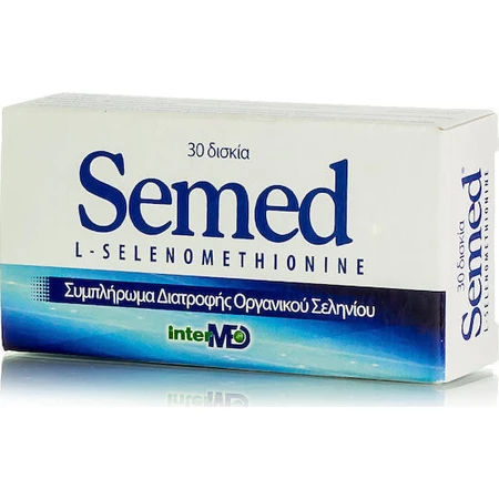 InterMed Semed 55mg Selenio Orgánico 30 Comprimidos
