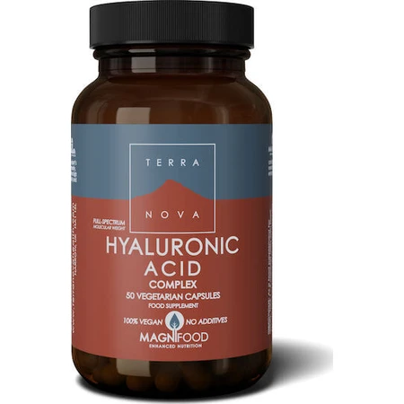 TerraNova Hyaluronsäure-Komplex Gelenk- und Knochengesundheits-Ergänzung 50 pflanzliche Kapseln