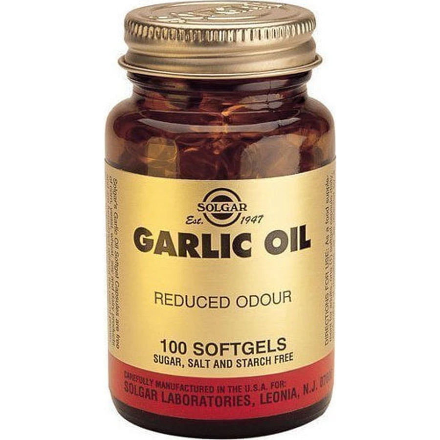 Solgar Aceite de Ajo 100 x 1 cápsula me