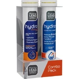 Pharmalead Promo Pack Hydro, Vit. C 1000mg, Vit. D, Zinc Multivitamínico para el Refuerzo Inmunitario, Piel y Acción Antioxidante 1000mg Naranja 2 x 10 comprimidos efervescentes
