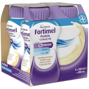 Nutricia Fortimel Complemento Alimenticio Extra Especial 4 x 50ml Vainilla