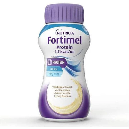 Nutricia Fortimel Complemento Alimenticio Extra Especial 4 x 50ml Vainilla