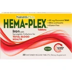 Nature's Plus Hema-Plex Iron with Synergistic Factors Σίδηρος 30 Tablets