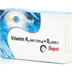 Viogenesis Vitamine K2 (MK-7) + Vitamine D3 Depotvitamine voor versterking immuunsysteem & ei-gezondheid 4000iu 60 tabletten