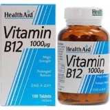 Health Aid B12 100 Tabs Vitamine voor de gezondheid van het zenuwstelsel 1000mcg 100 tabletten