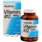 Health Aid B12 100 Tabs Vitamine voor de gezondheid van het zenuwstelsel 1000mcg 100 tabletten