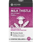Agan Mariadistel droog extract 7500mg 30 dossiers