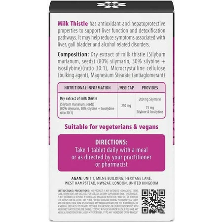 Agan Mariadistel droog extract 7500mg 30 dossiers