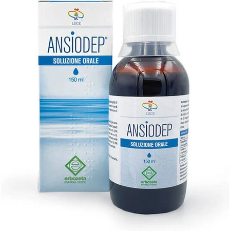 Erbozeta Ansiodep Oral Solution Anxiety Supplement 150ml