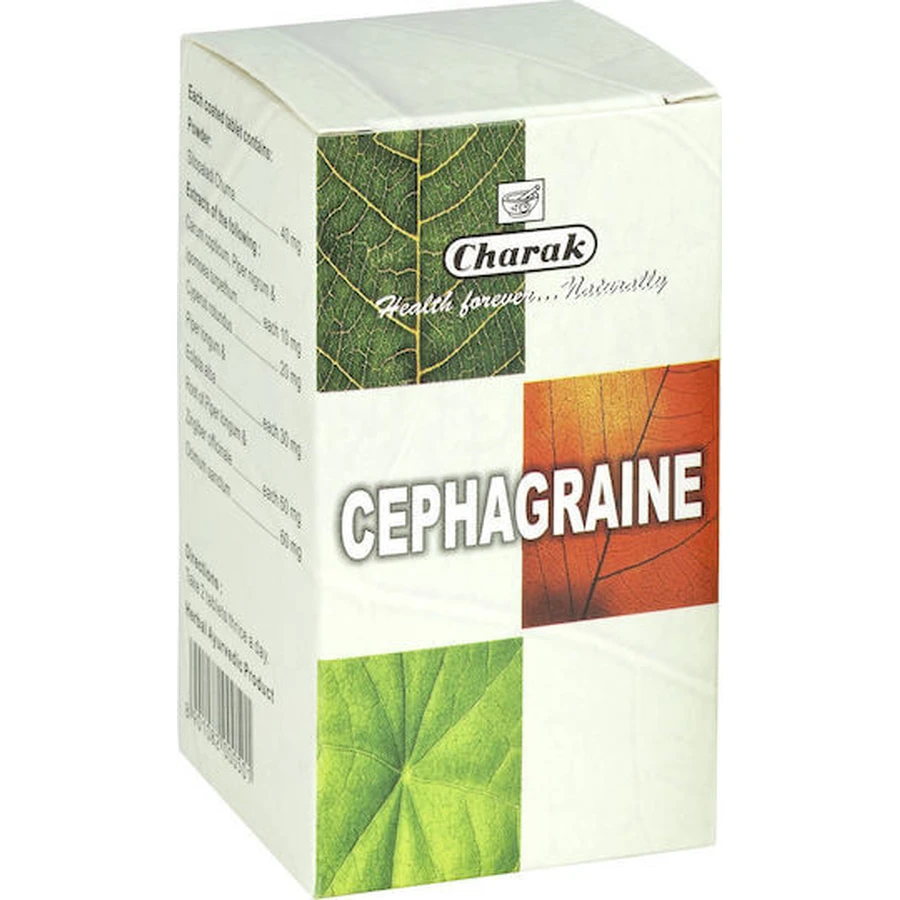 Charak Cephagraine (Headaches) 100tabs 100 tabs 100 rows