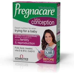Vitabiotics Pregnacare Voor de Conceptie Zwangerschap Supplement 30 tabs
