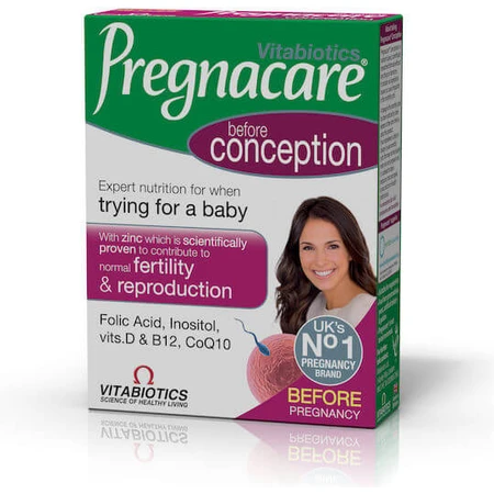 Vitabiotics Pregnacare Voor de Conceptie Zwangerschap Supplement 30 tabs