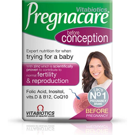 Vitabiotics Pregnacare Voor de Conceptie Zwangerschap Supplement 30 tabs